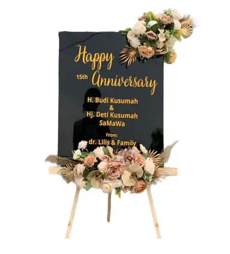 Papan Bunga Akrilik Gunungtoar